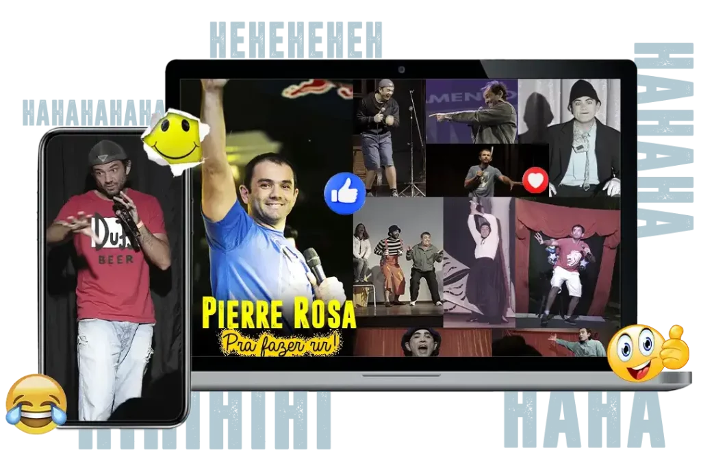 Pierre Rosa - comediante stand-up show de humor para hotel